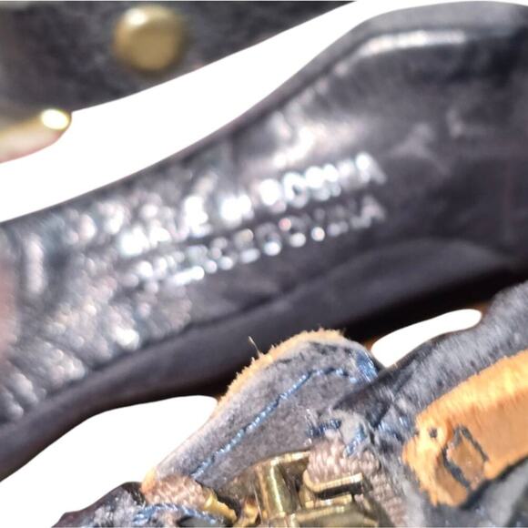 Free People X AS 98 Felix Flat Gray Leather Ankle Boot Size 37 Boho - Picture 8 of 13